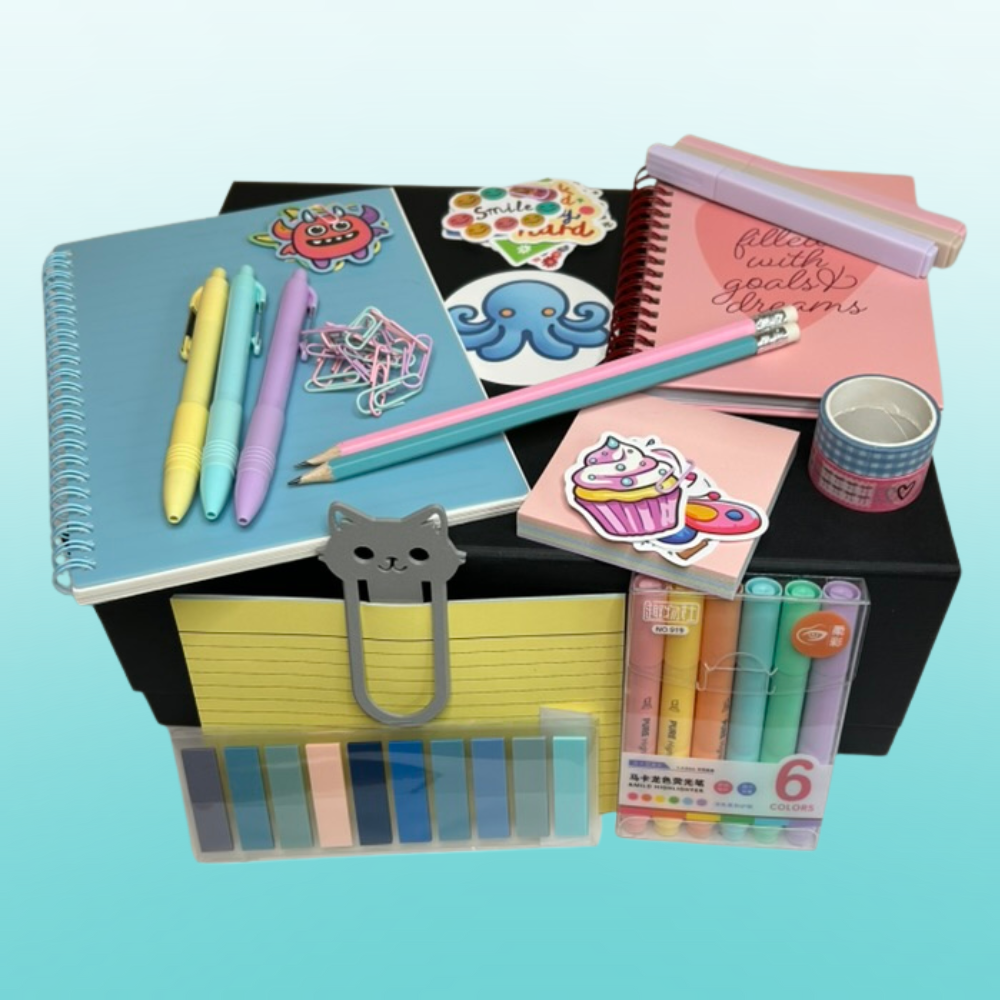 The Pastel Desk Crate