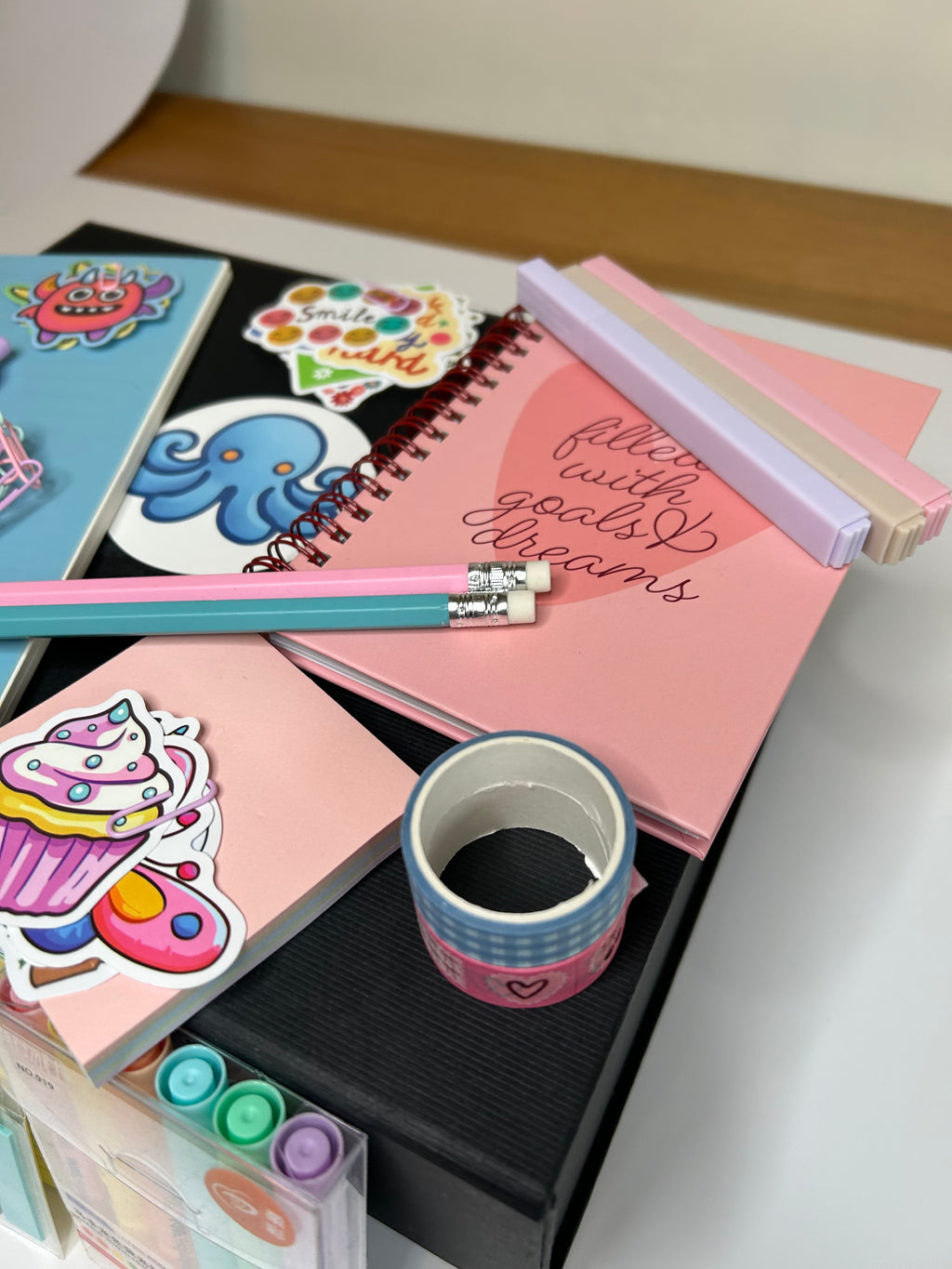 The Pastel Desk Crate